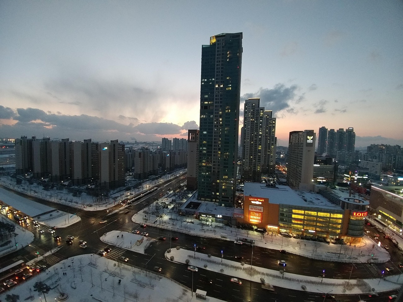 Incheon skyline